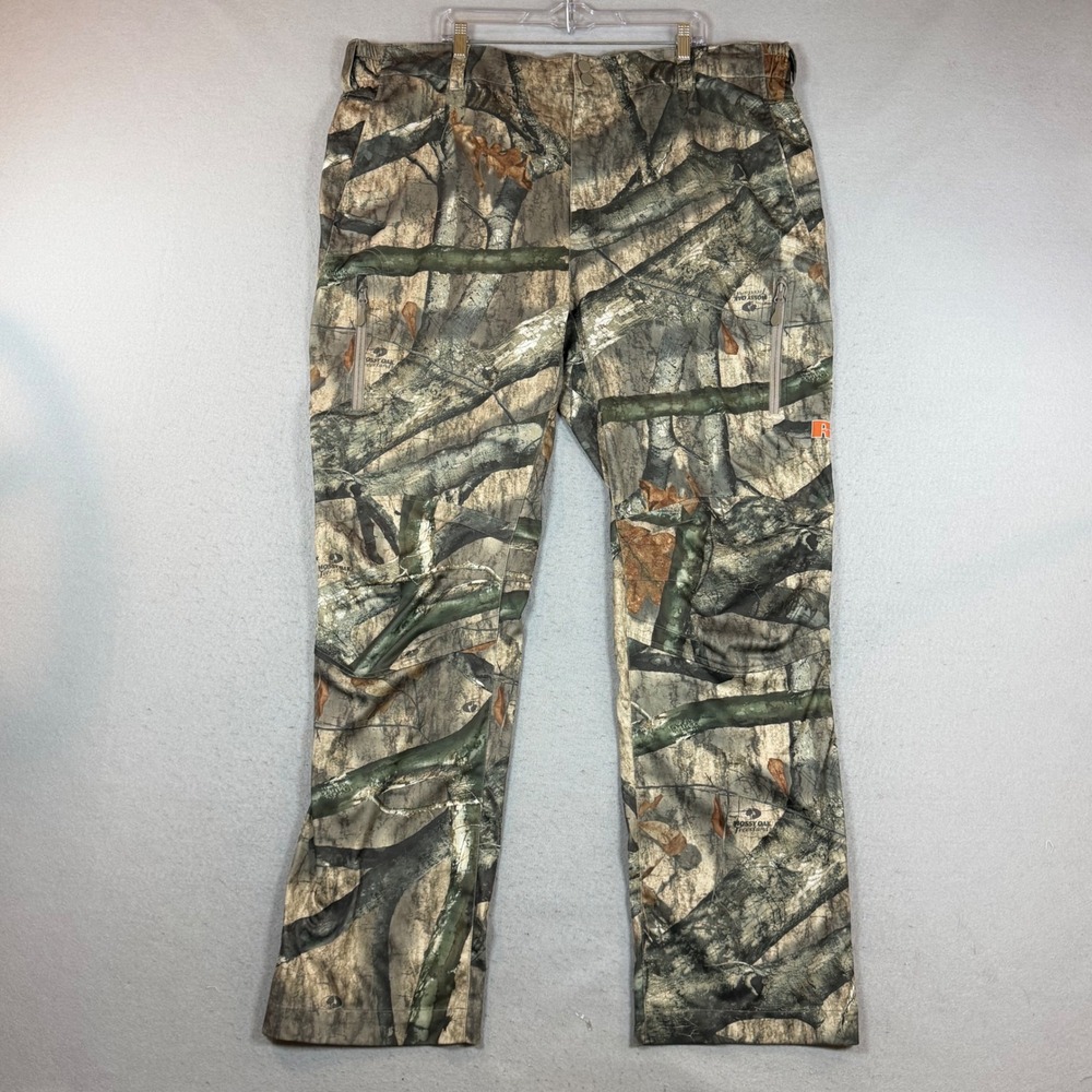Russell Outdoors Zypher L3 Pants Mens 45 APX G2 Camo Mossy Oak Treestand Sz 3XL